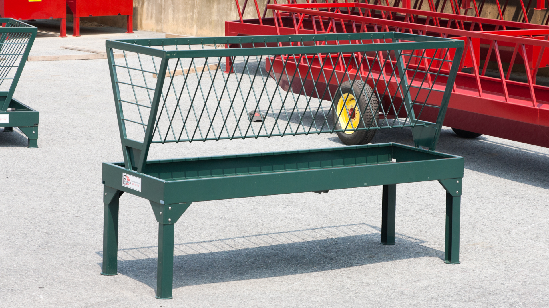 exterior photo of great feeder for square bales of hay for sale