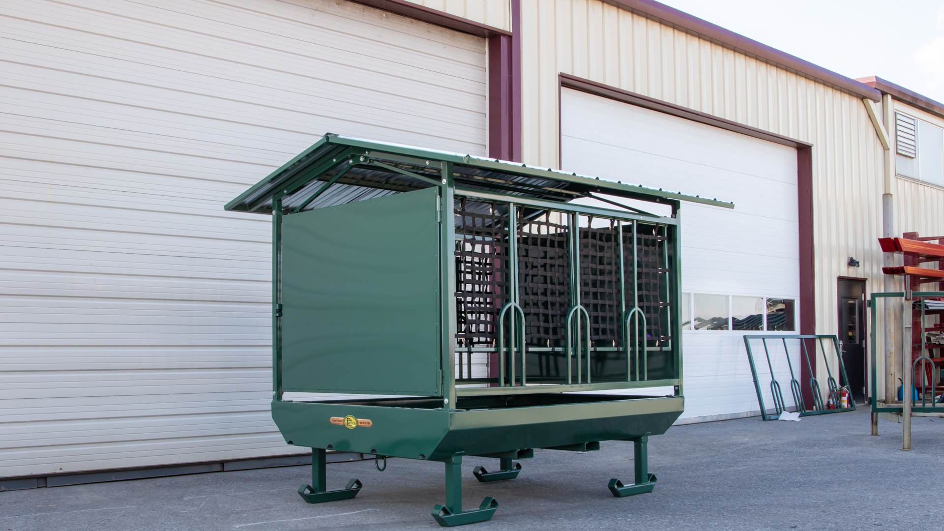 exterior of slow feeder for why do horses pee on their hay article